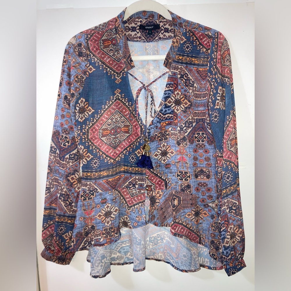 StudioF Bohemian Blouse size S